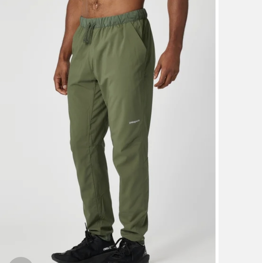 Patagonia men's Terrebonne green jogger